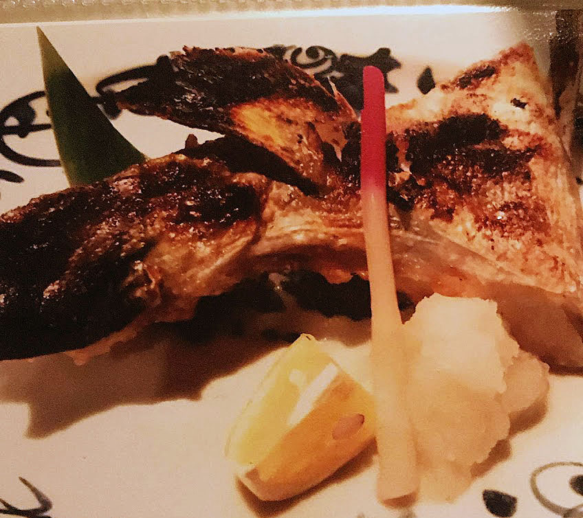 かんぱちのカマ塩焼き