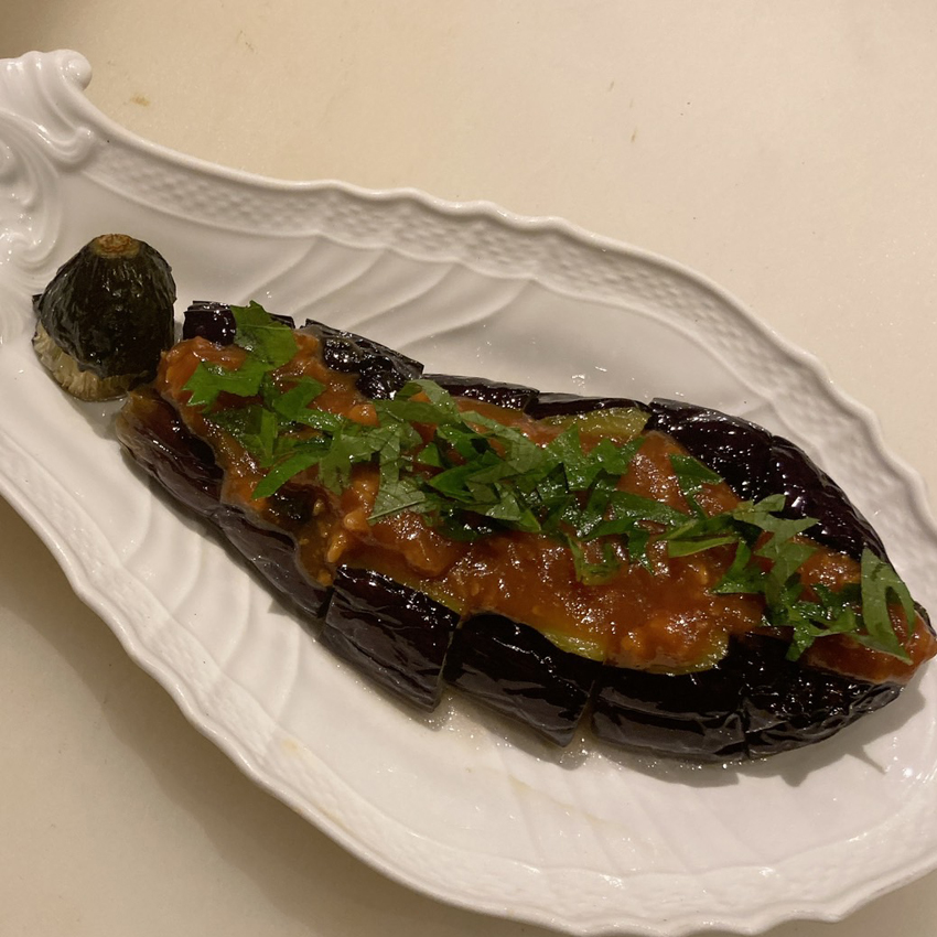 茄子の揚げ浸し